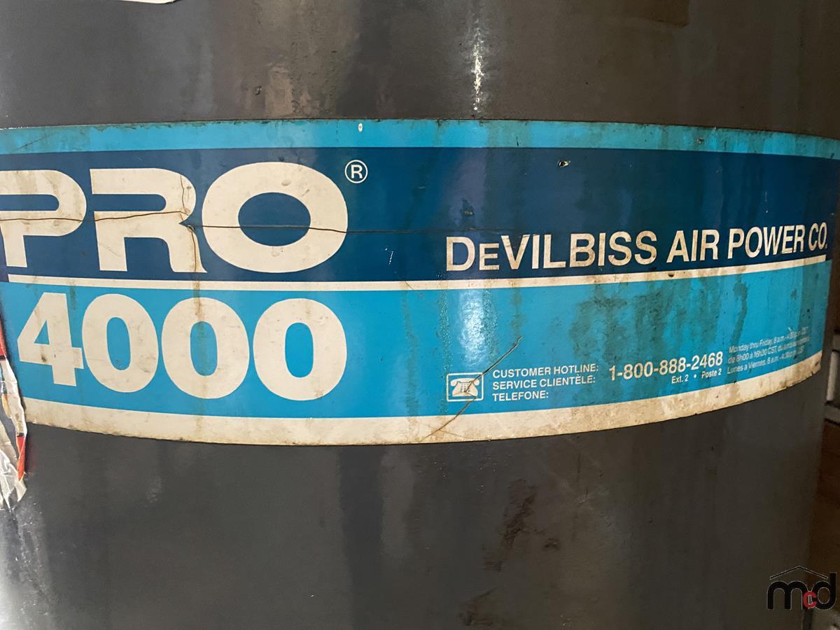 DeVilbiss Pro 4000 80Gal Air Compressor